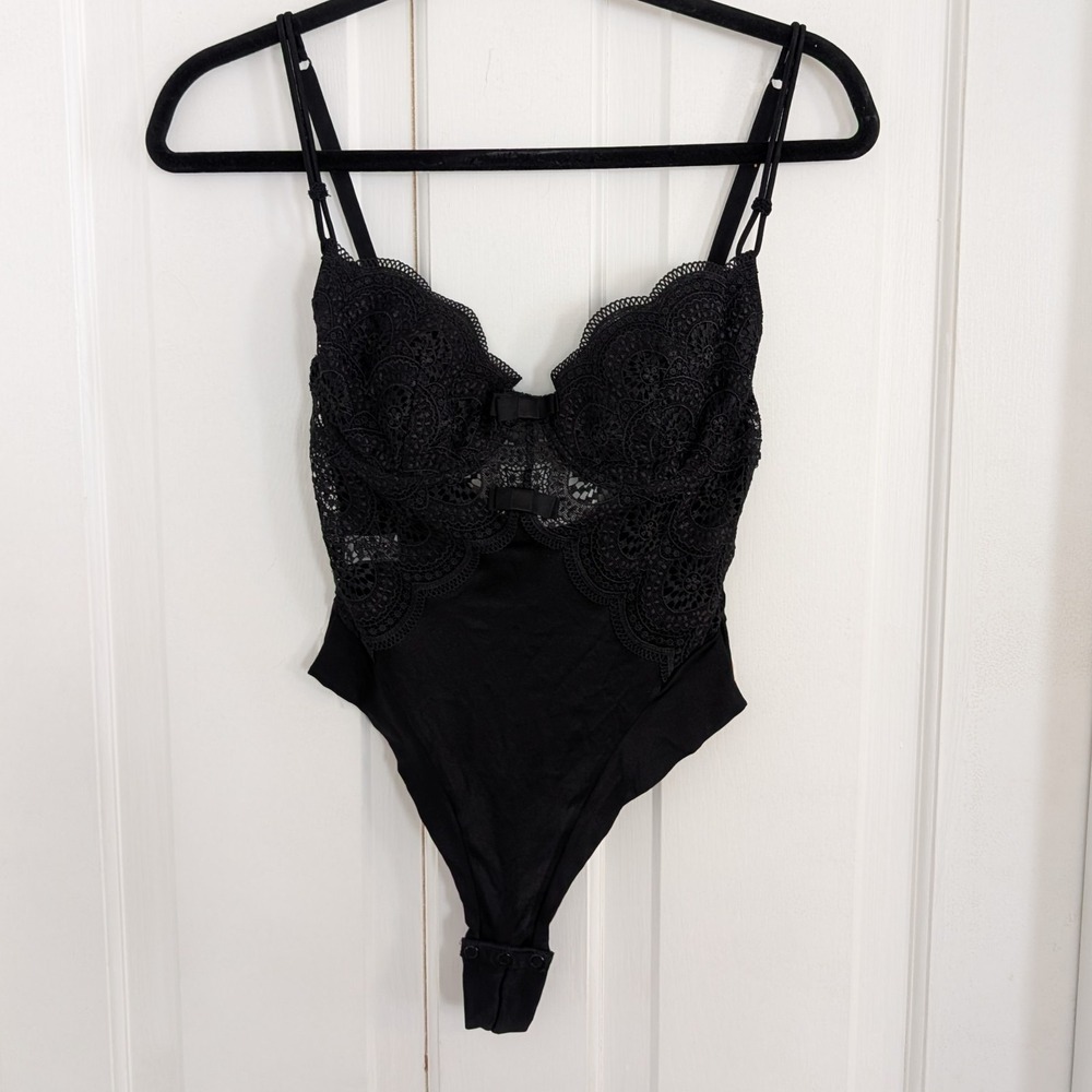 Christies Italy Bodysuit Lingerie SIZE 36 Fairy Grunge Going Out Festival  Lacey